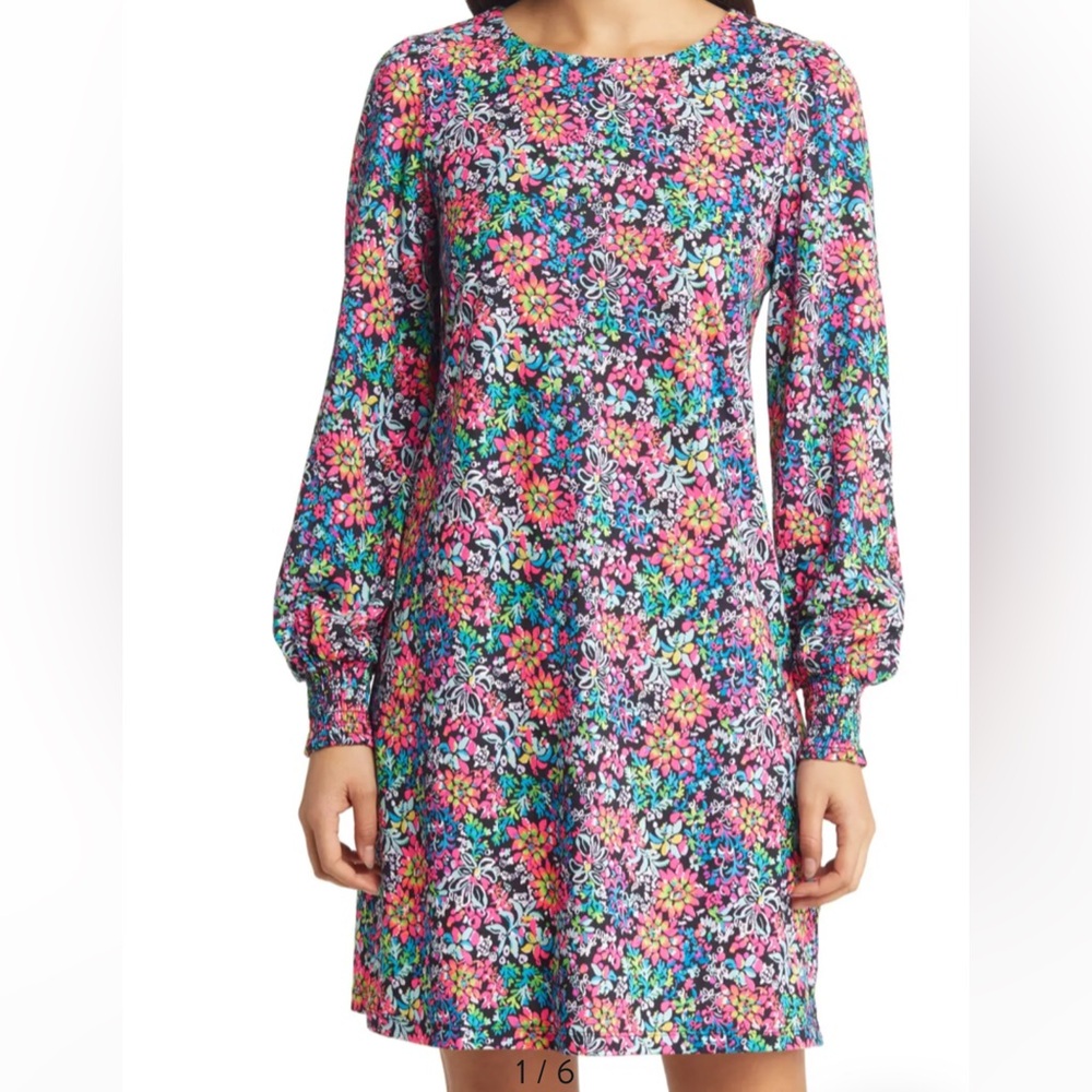 NWT Lilly Pulitzer Diann Long Sleeve Dress size Medium